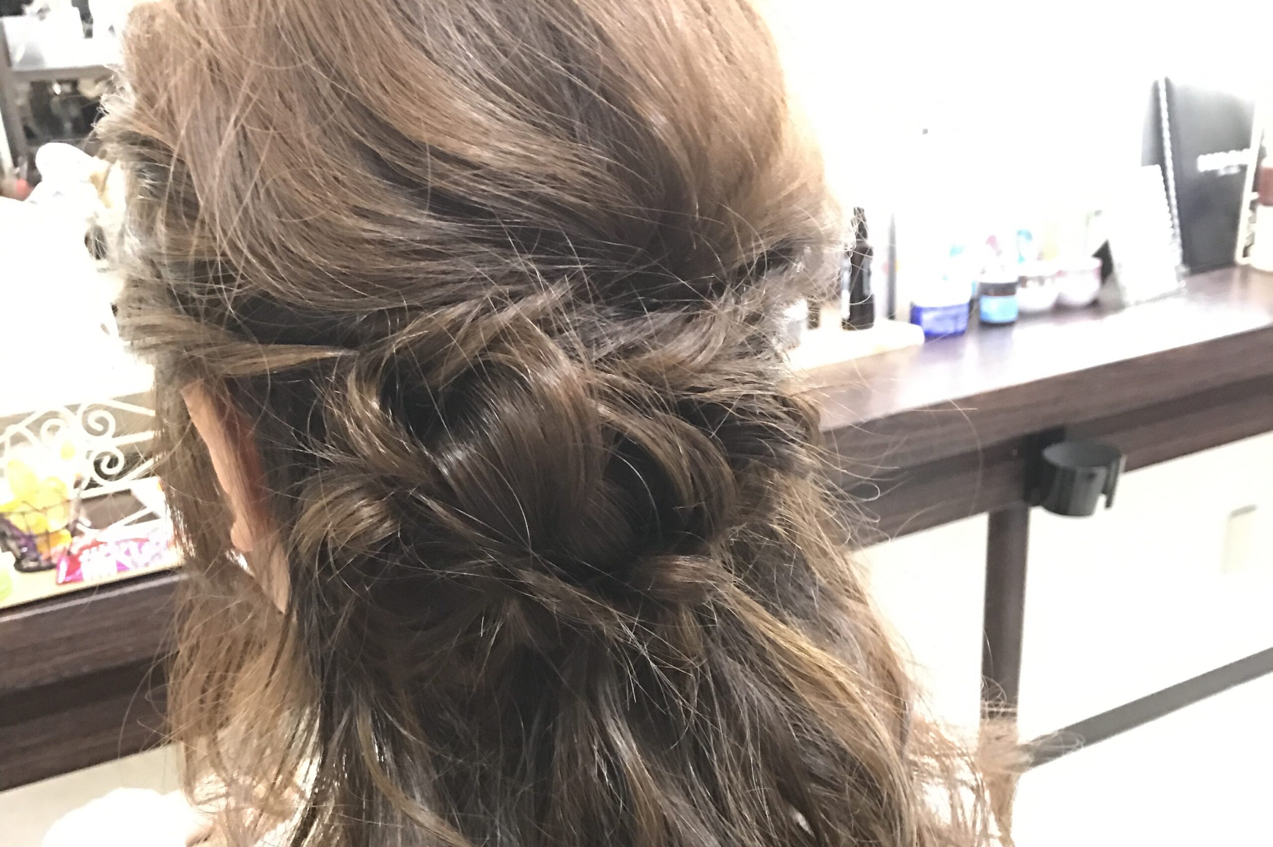 人気の大人可愛い♡ハーフアップ